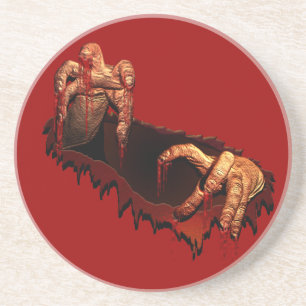 Zombie Coaster Gory Halloween Zombie Decor