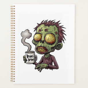 Zombie Coffee Time Planner