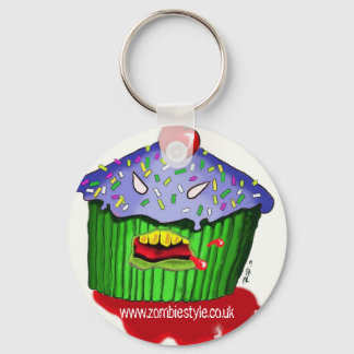 zombie colour cupcake, www.zombiestyle.co.uk keychain