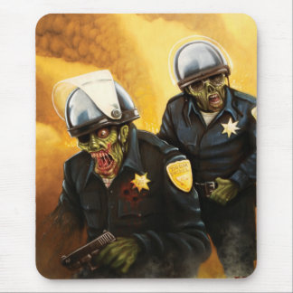 Zombie Cops Mouse Pad
