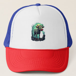 Zombie Cow Apocalypse Trucker Hat