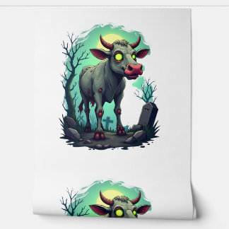 Zombie Cow Apocalypse Wallpaper