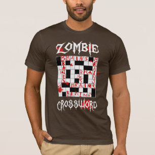 Zombie Crossword T-Shirt