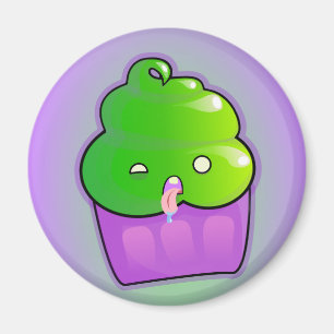 Zombie Cupcake Magnet