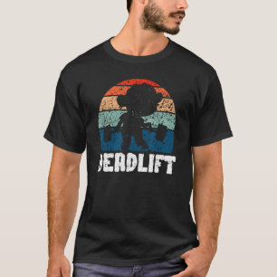 Zombie Deadlift Gym Halloween Workout Fitness Sca T-Shirt