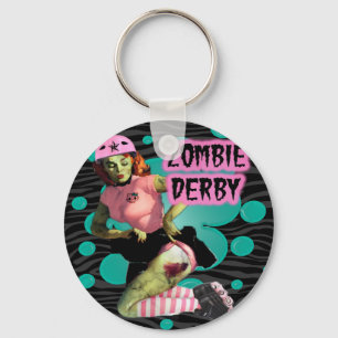 Zombie Derby Keychain