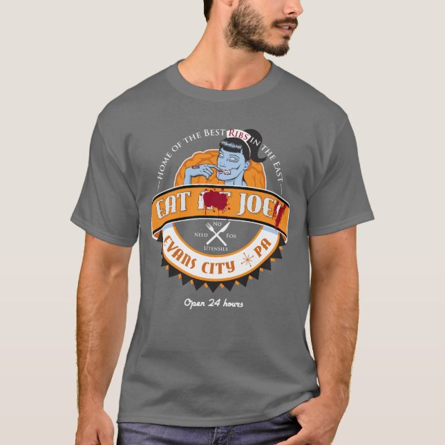 Zombie diner tshirt (Front)