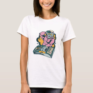 Zombie DJ Gift For Musician Meloman Lovers T-Shirt