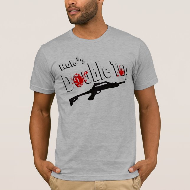 Zombie Double Tap T-Shirt (Front)
