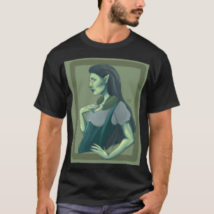 Zombie Elf Fantasy Comic Book Art T-Shirt