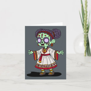 Zombie éthiopienne mignonne
