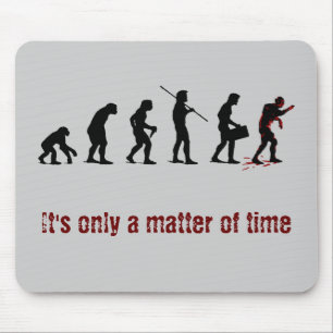 Zombie Evolution Mouse Pad