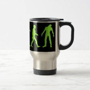 Zombie Evolution T-shirt Design Travel Mug