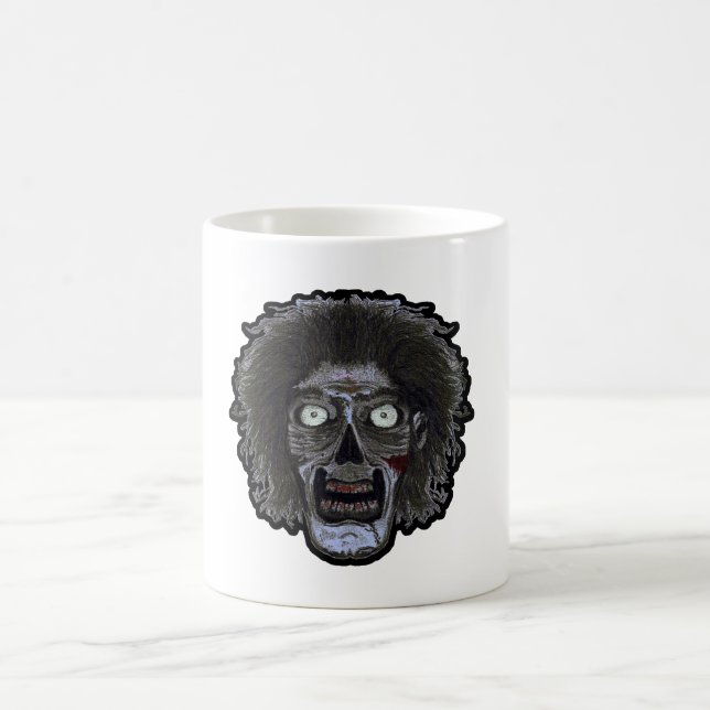 ZOMBIE Face Coffee Mug (Center)