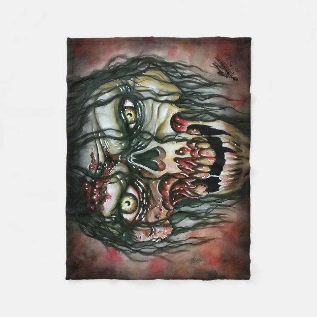 Zombie Fleece Blanket (Front)