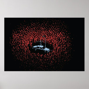 Zombie folie beaux-arts Poster