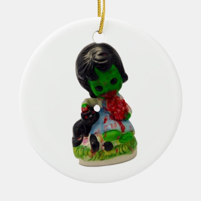 Zombie Girl Ornament (Front)