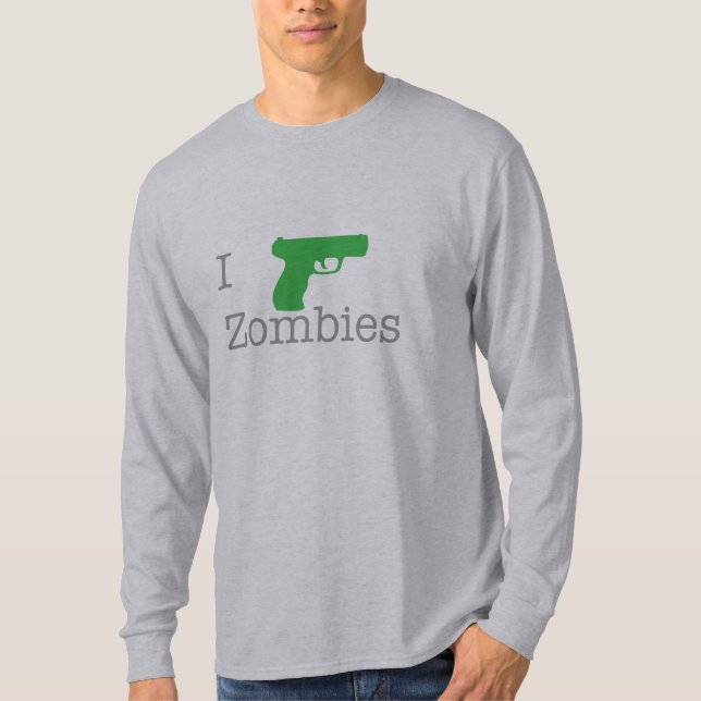 Zombie Green II T-Shirt (Front)