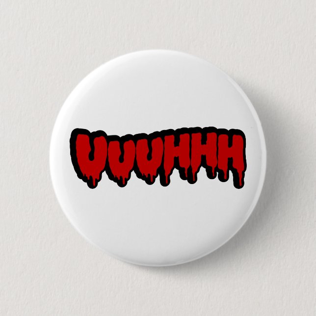 Zombie Groan 2 Inch Round Button (Front)