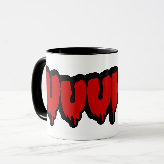 Zombie Groan Mug (Front Left)