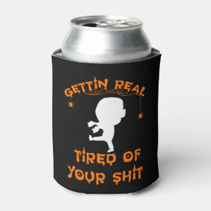 Zombie Halloween Can Cooler