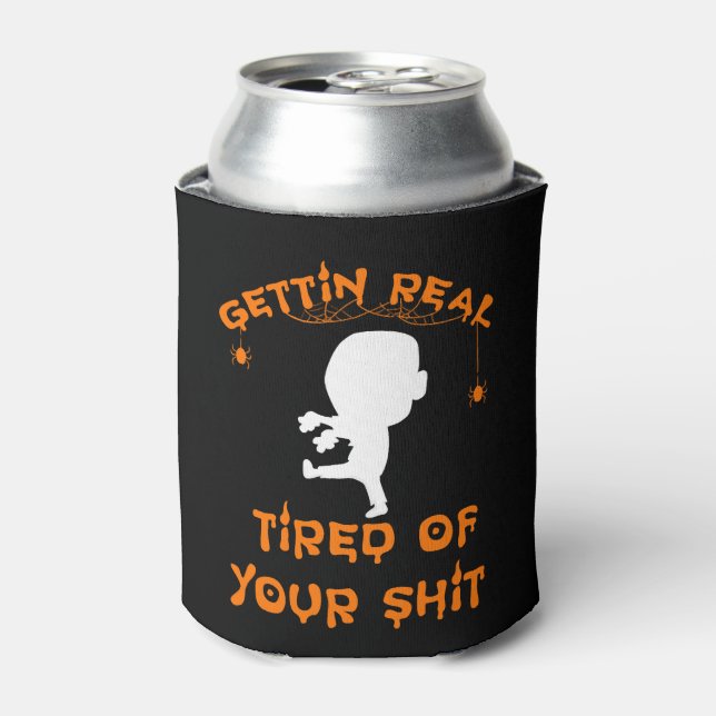 Zombie Halloween    Can Cooler (Can Front)