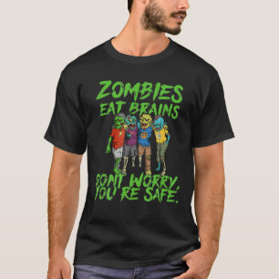 Zombie Halloween Dead Pumpkin Ghost T-Shirt