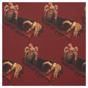Zombie Halloween Fabric Custom Halloween Fabrics