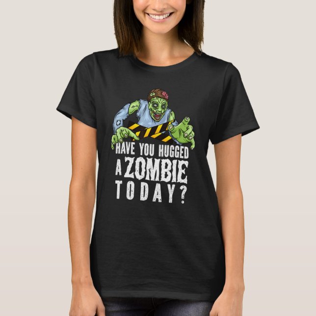 Zombie   Halloween Tee Zombie Lover (Front)