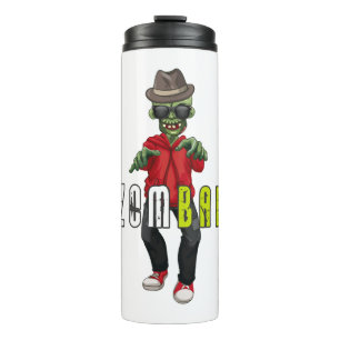 Zombie Halloween Thermal Tumbler
