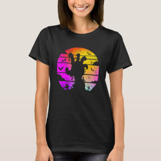 Zombie Hand Scary Colourful Halloween T-Shirt
