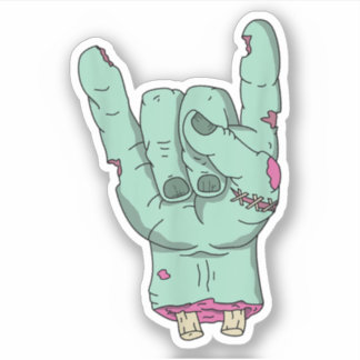 Zombie Hands Horror Halloween Tshirt - Broken Bone