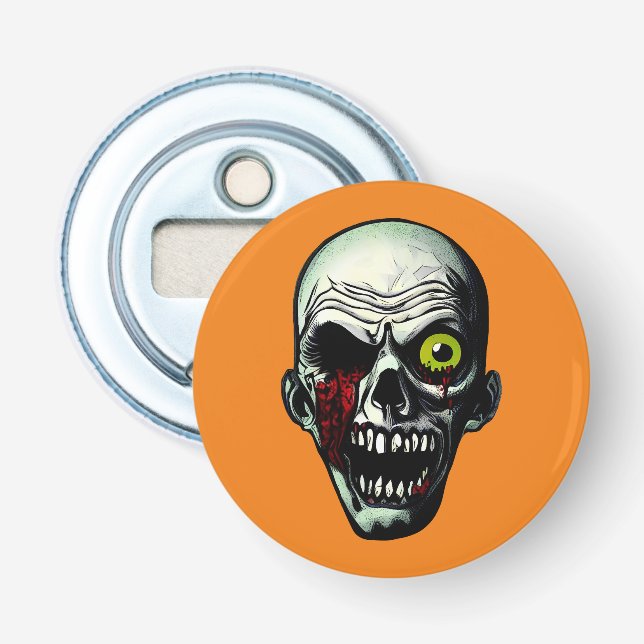 Zombie Head Bottle Opener (Front)