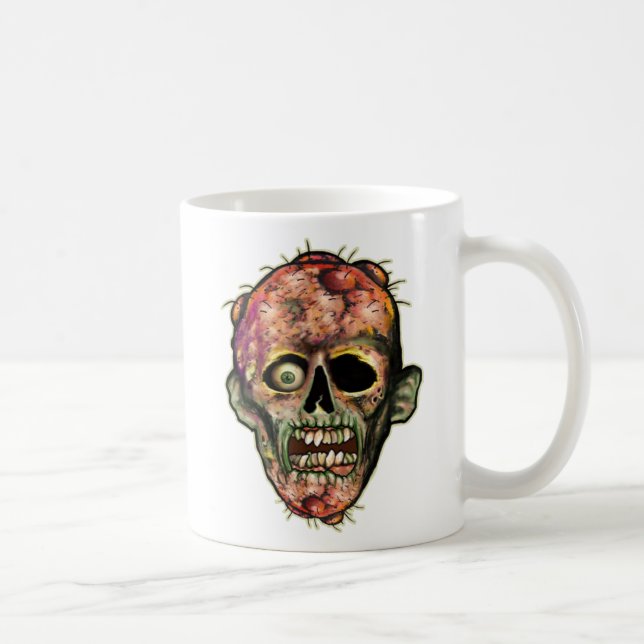 Zombie Head Coffee Mug (Right)