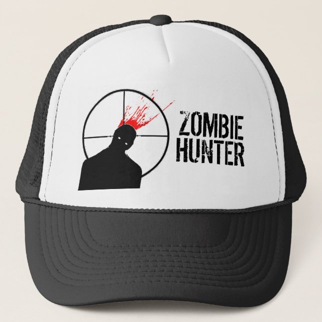 zombie head splat hat (Front)