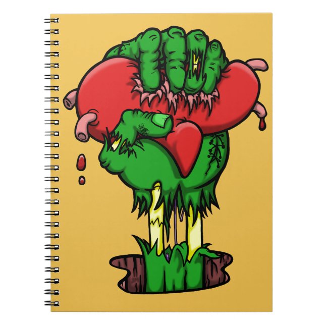 Zombie Heart Notebook - 80 Pages (Front)