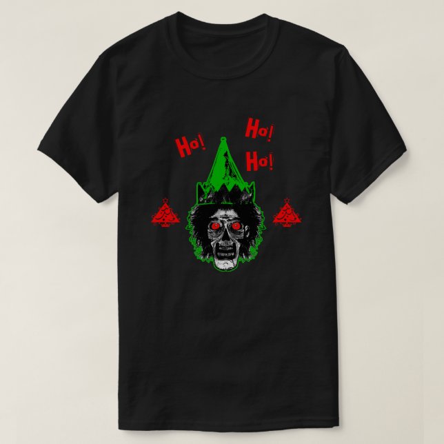 Zombie - Ho! Ho! Ho! Style 2 T-Shirt (Design Front)