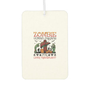 Zombie Human Organs Liver Transplant Halloween Gra Air Freshener
