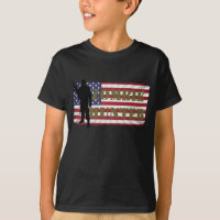 ZOMBIE HUNTER AMERICAN FLAG