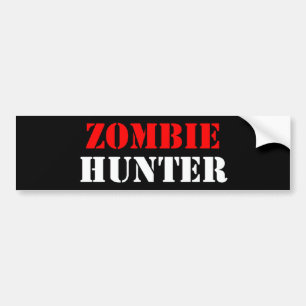 Zombie Hunter Bumper Sticker