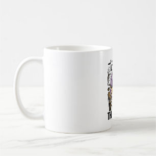 Zombie Hunter Dog Halloween Vintage Engraving Shir Coffee Mug