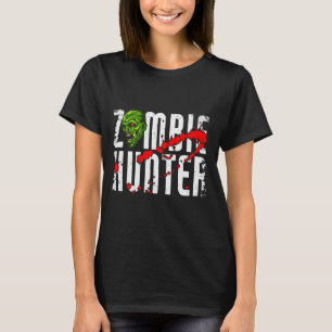 Zombie Hunter _ Halloween Apparel Funny Halloween T-Shirt
