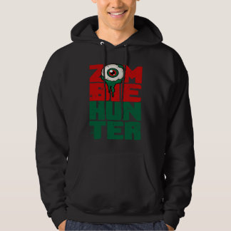 Zombie Hunter Halloween Cute with an Eye Hunting Hoodie