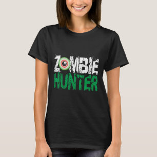Zombie Hunter Halloween Shirt Cute With An Eye Hun