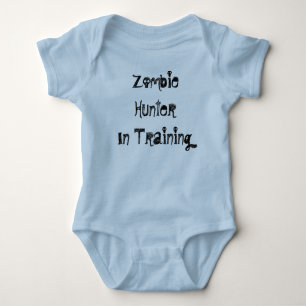 Zombie Hunter In Training Baby Bodysuit