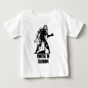 Zombie Hunter in Training Baby Shirt