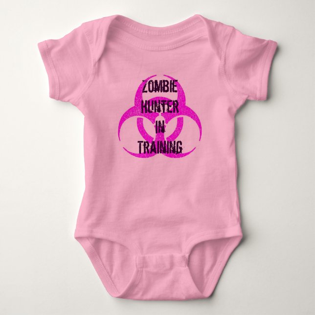 Zombie Hunter in Training creeper pink (Front)