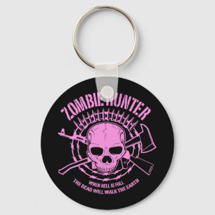 Zombie Hunter Keychain