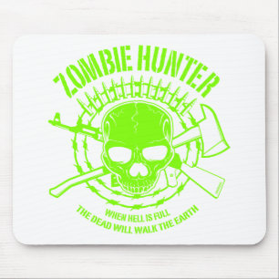 Zombie Hunter Mousepad