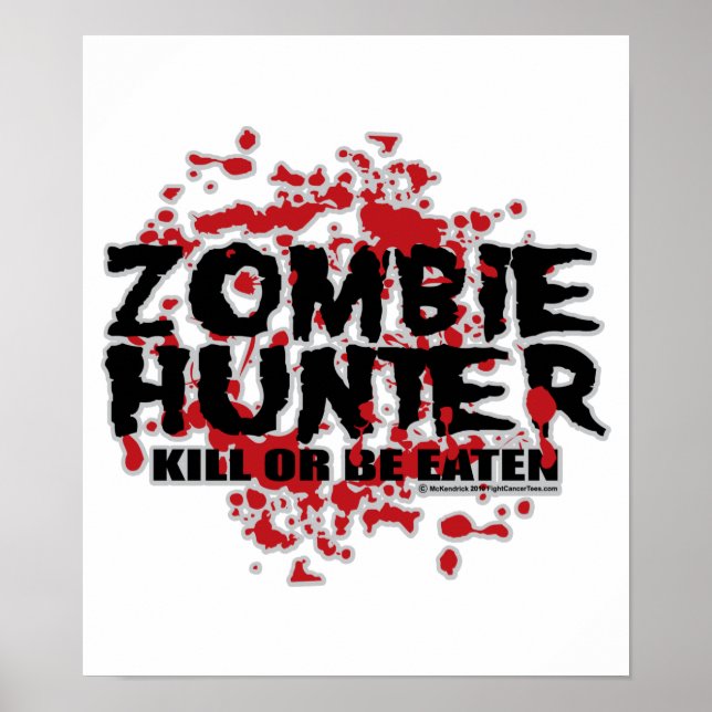 Zombie Hunter Poster (Front)